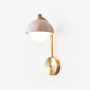 Ormaren Travertine Wall Light-Neutral Decor