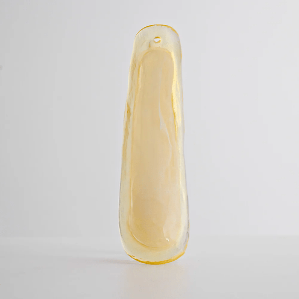 Elvess Chandelier Murano Glass Leaf Golden-Neutral Decor