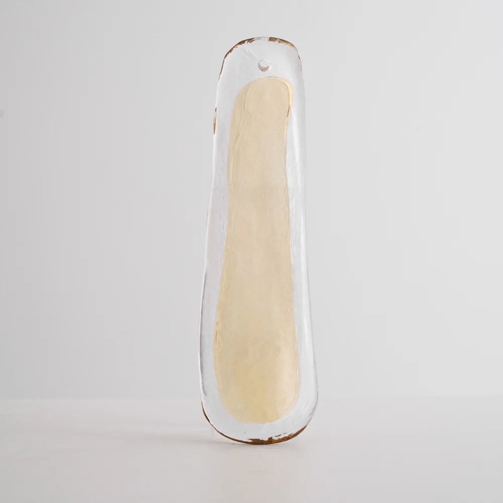 Elvess Chandelier Murano Glass Leaf Golden-Neutral Decor