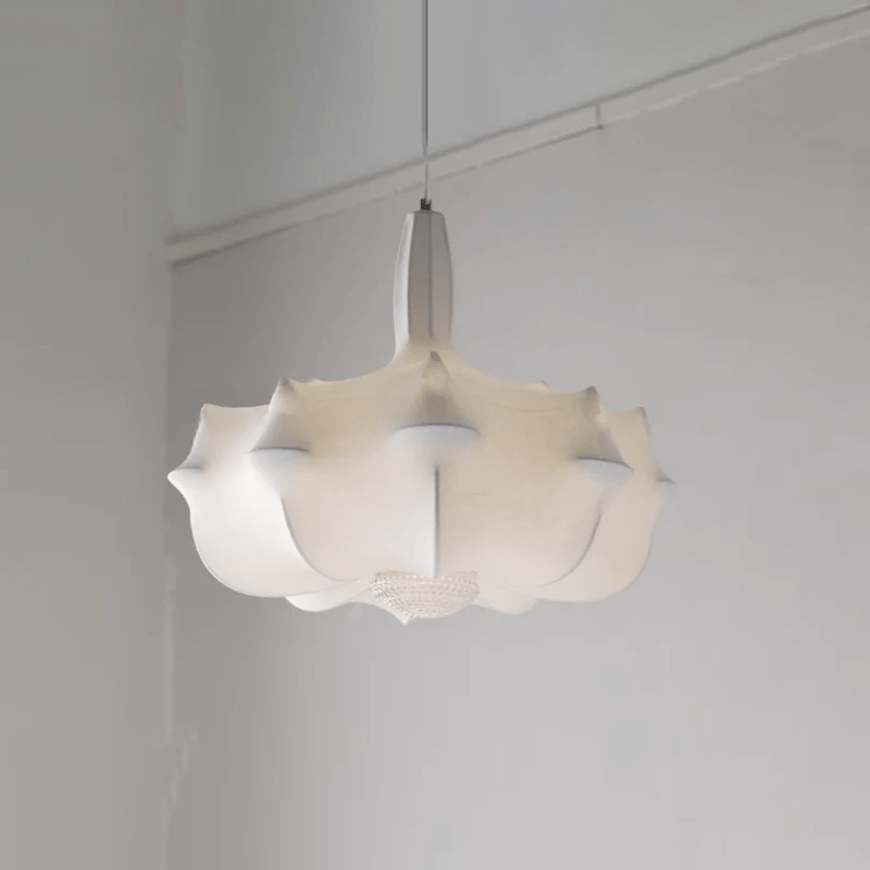 Soti Contemporary Silk Pendant Lamp-Neutral Decor