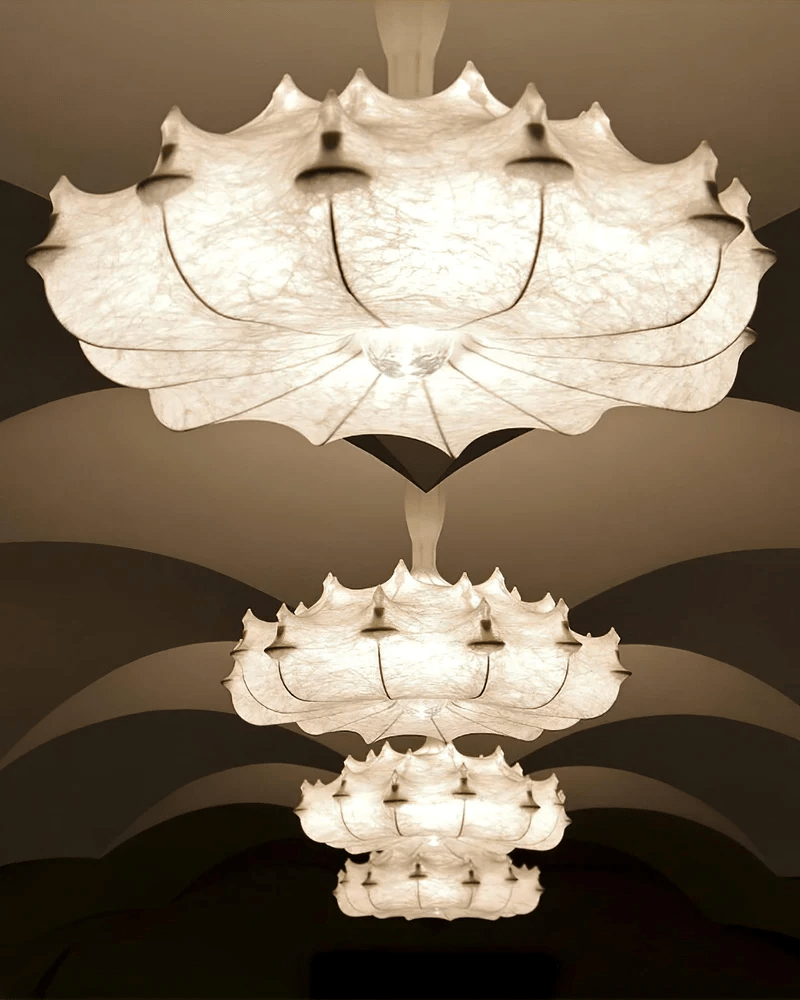 Soti Contemporary Silk Pendant Lamp-Neutral Decor