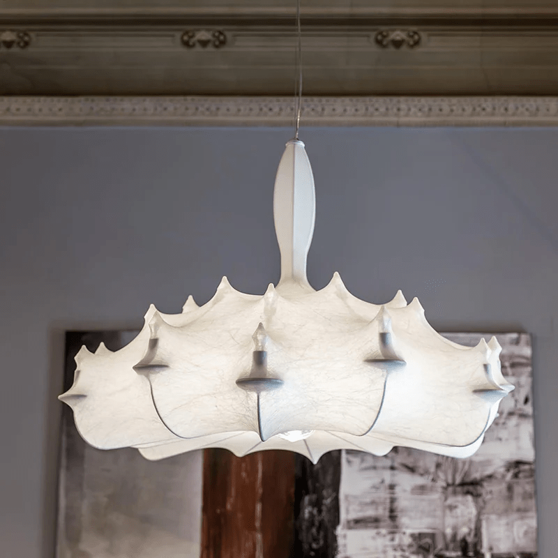 Soti Contemporary Silk Pendant Lamp-Neutral Decor