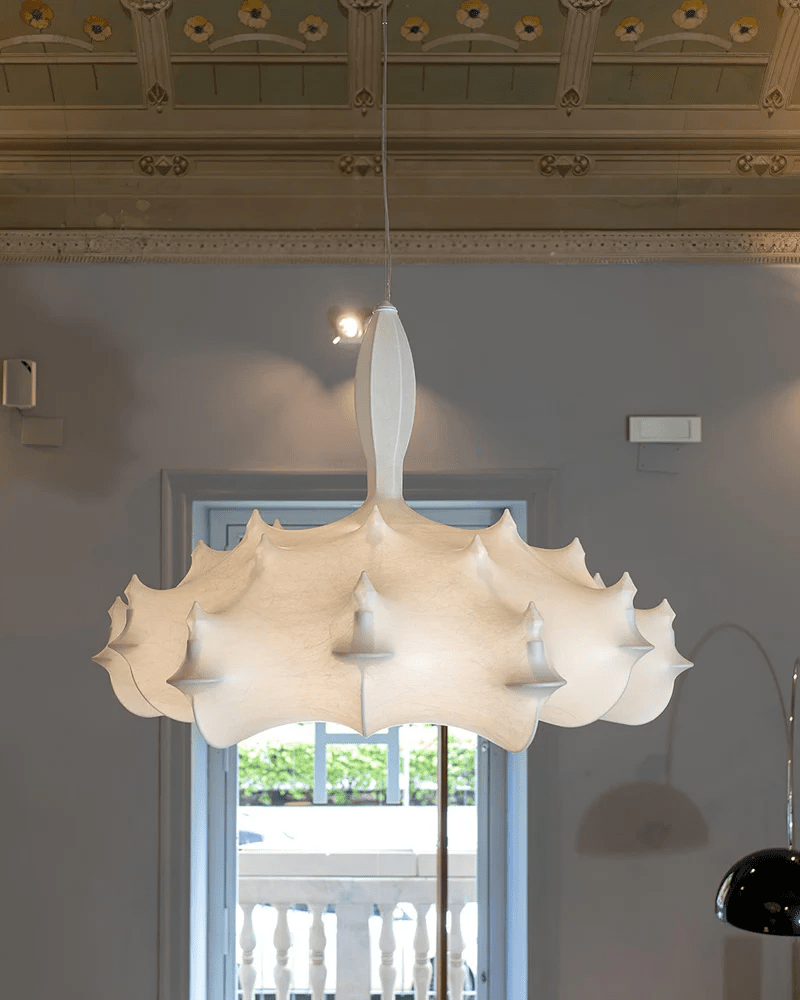 Soti Contemporary Silk Pendant Lamp-Neutral Decor
