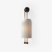 Bly Wall Lamp Opal Glass Gold Rods-Neutral Decor