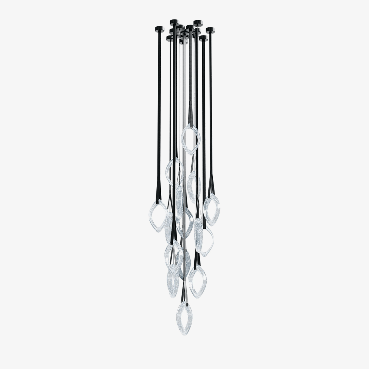 Ivvyne Modern Glass Chandelier-Neutral Decor