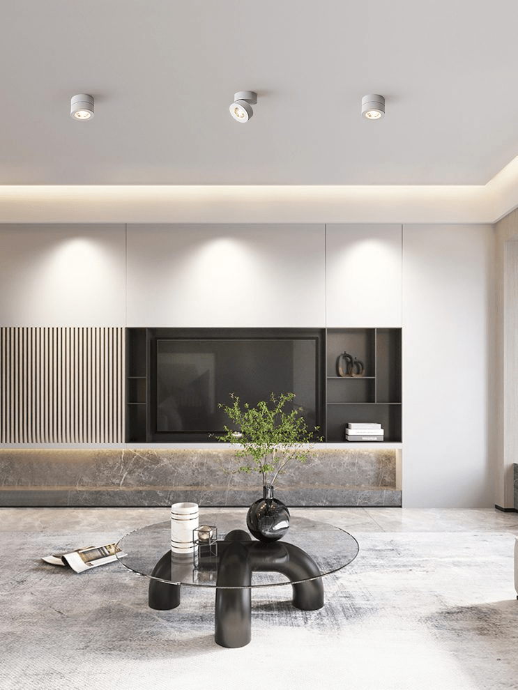 Kex LED Downlight Round Rotating Adjustable-Neutral Decor
