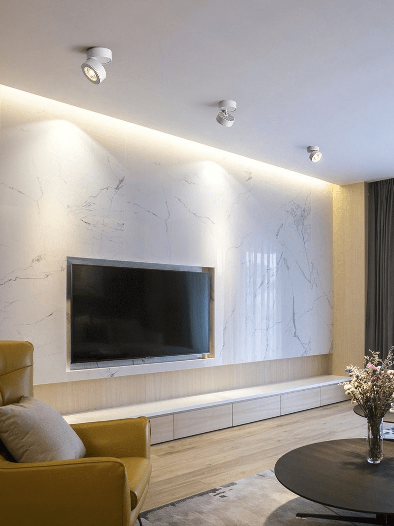 Kex LED Downlight Round Rotating Adjustable-Neutral Decor