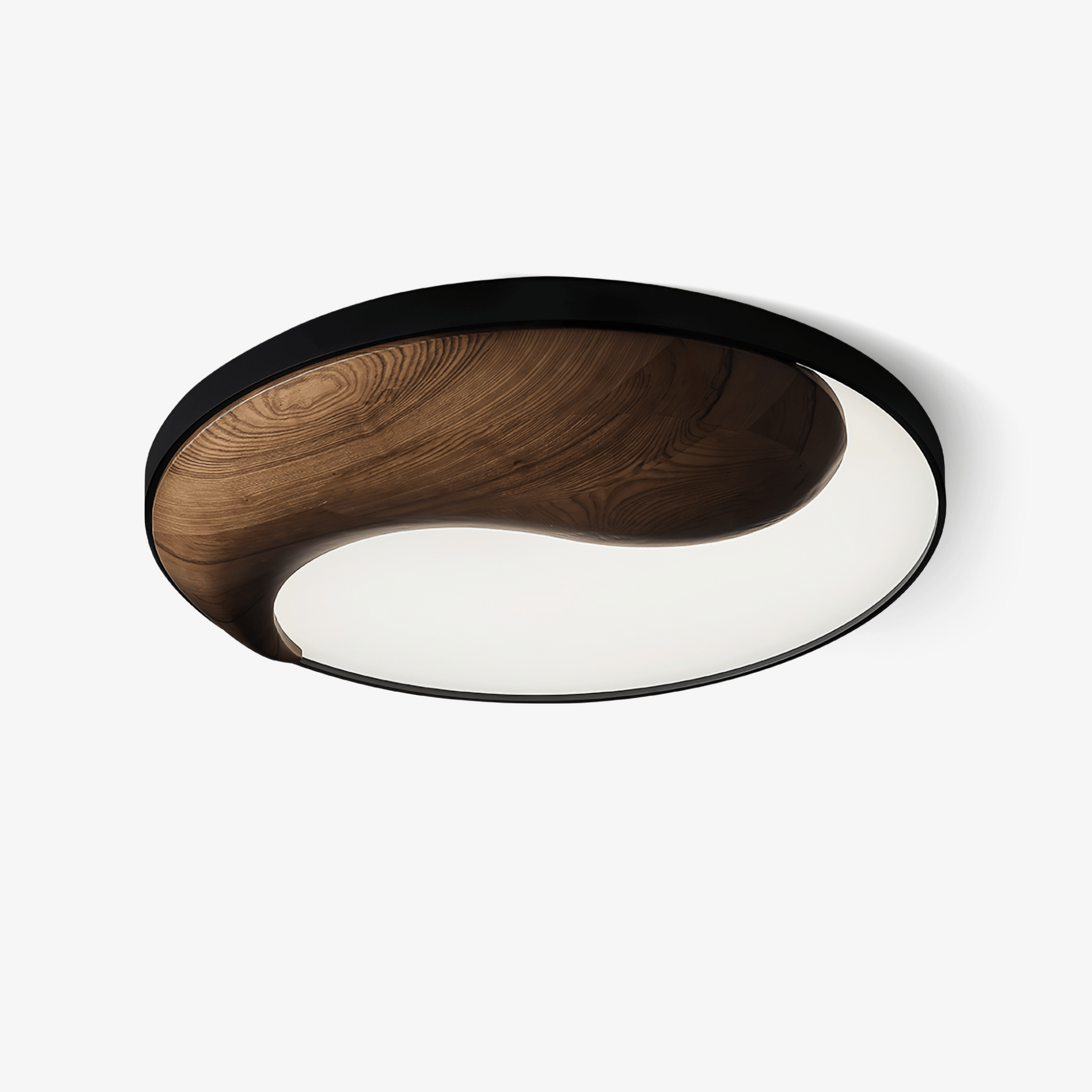 Ivelor Modern Minimalist Balance Wood Ceiling Light-Neutral Decor