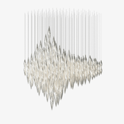 Oloren Prismatic Crystal Chandelier-Neutral Decor