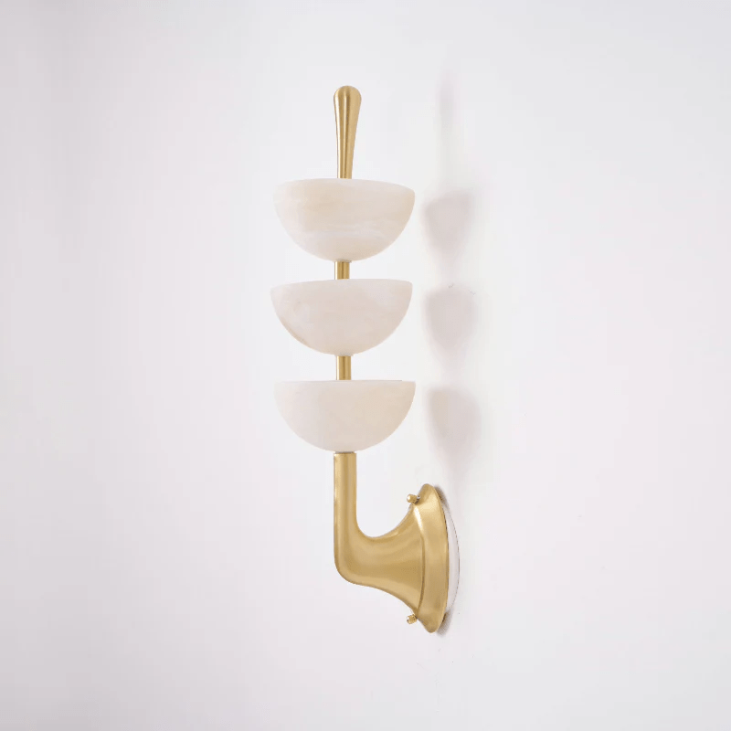 Ulmiraris Alabaster Wall Light-Neutral Decor
