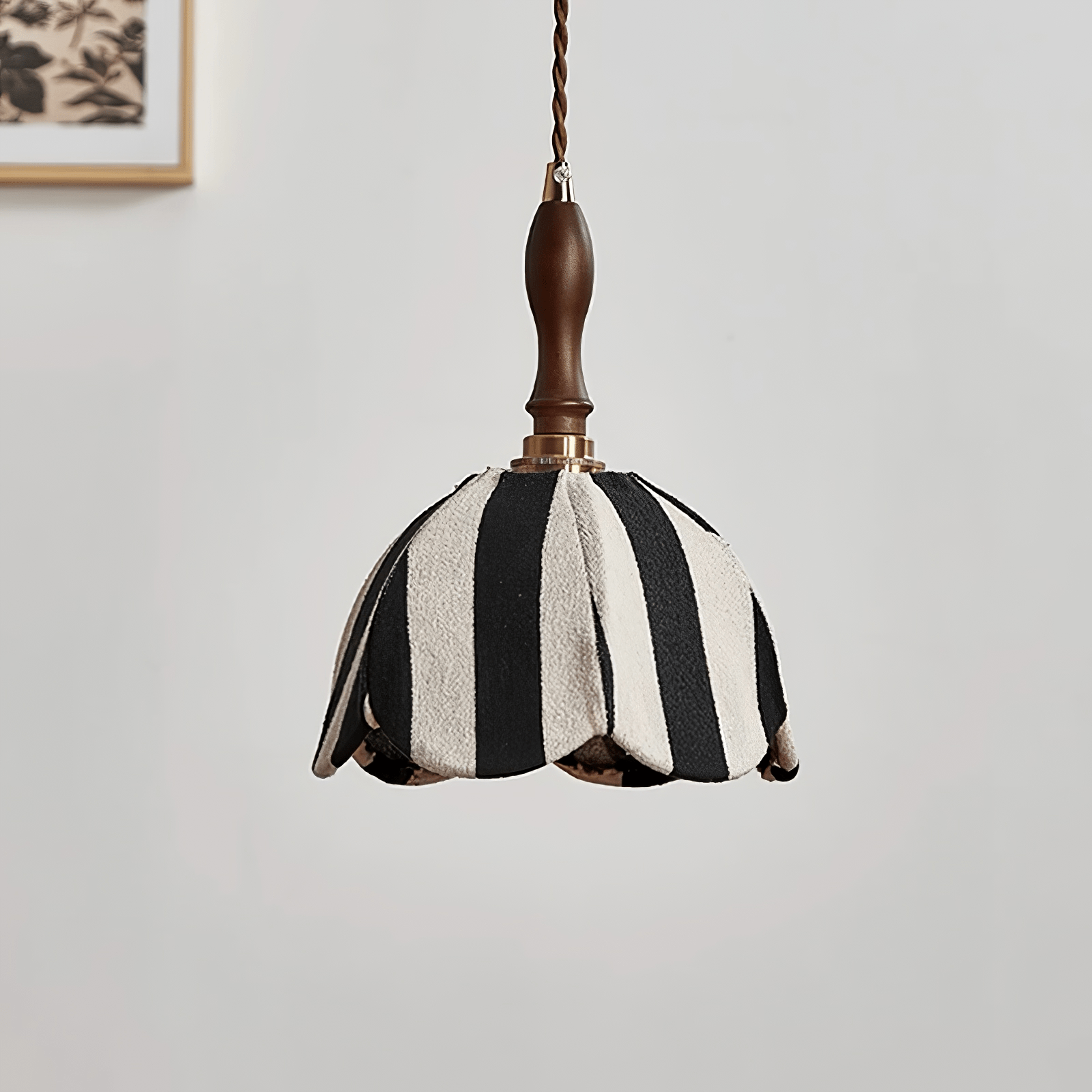 Isolder Fabric Pendant Light-Neutral Decor