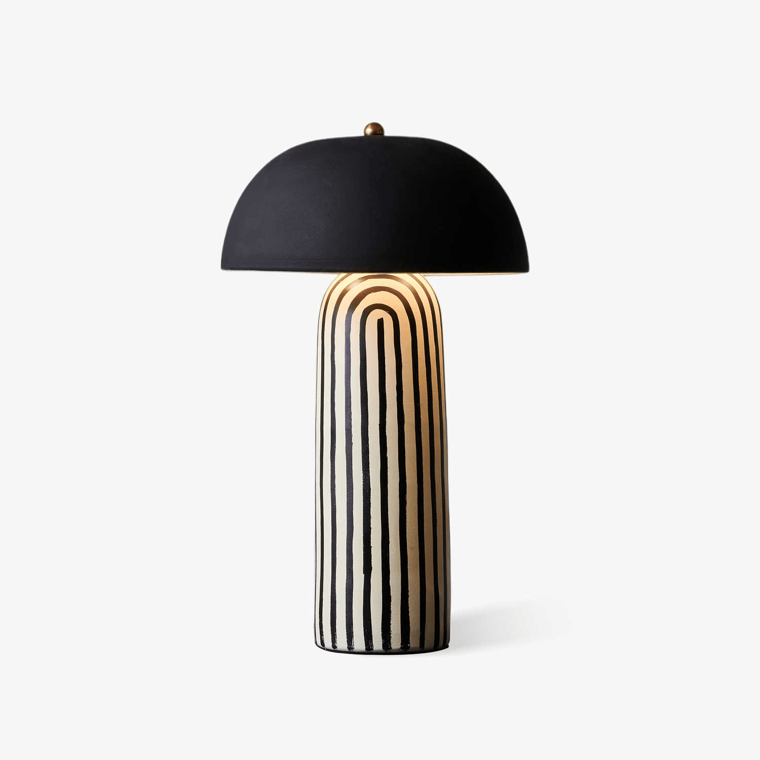 Moxyn Minimalist Ceramics Table Lamp-Neutral Decor