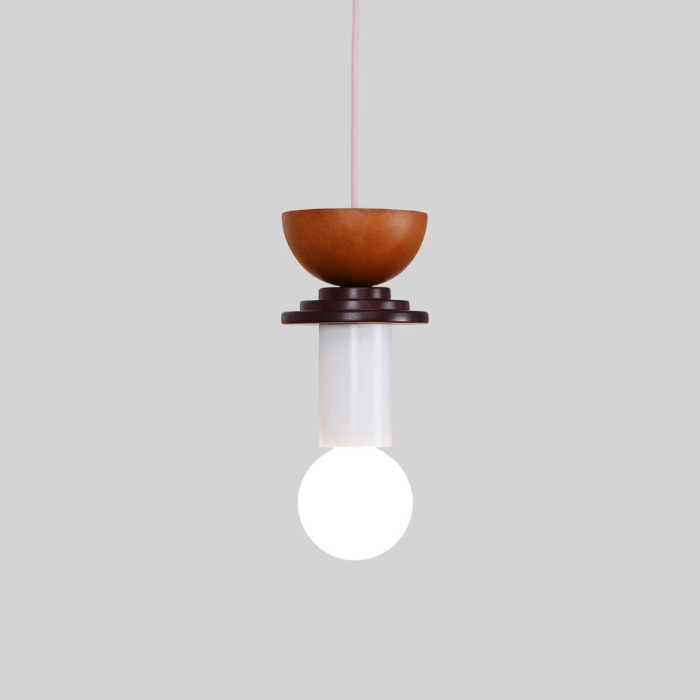 Gram Modern Wood Pendant Light-Neutral Decor