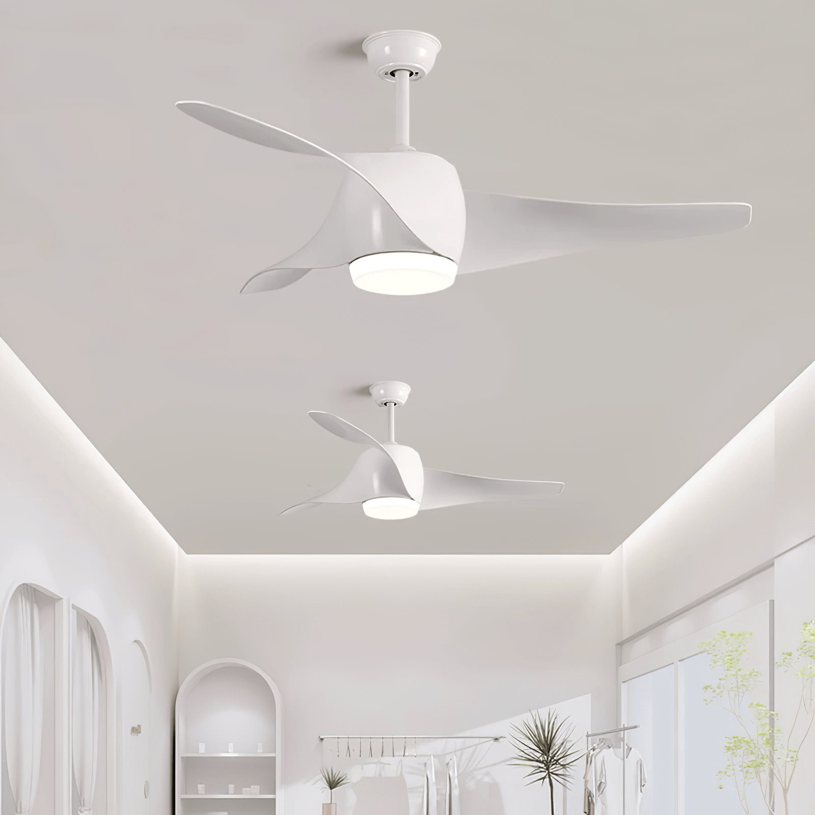 Verdantia Aero Ceiling Fan Light-Neutral Decor