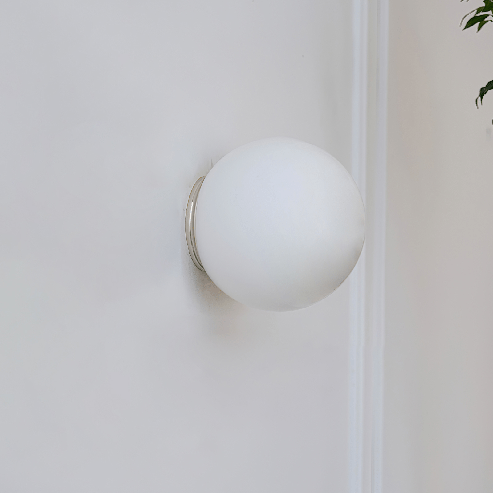Aveno Modern Minimalist Mini Orb Glass Wall Lamp-Neutral Decor