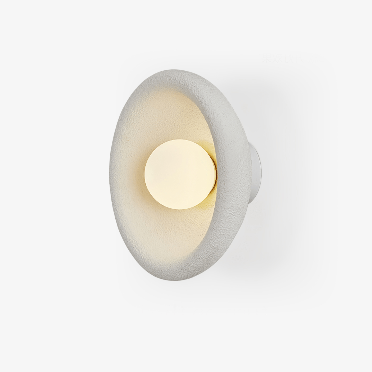 Evvinora Modern Minimalist Halo Glass Wall Light-Neutral Decor