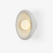 Evvinora Modern Minimalist Halo Glass Wall Light-Neutral Decor