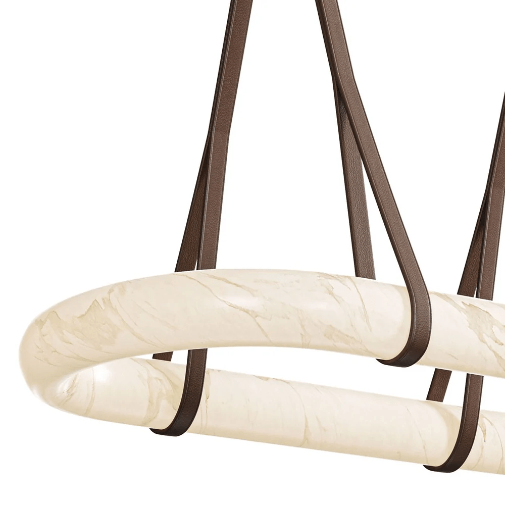 Nerina Alabaster Pendant Light-Neutral Decor