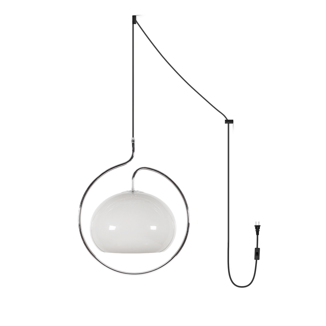 Medieval Premium Nordic Art Swag Glass Pendant Light-Neutral Decor