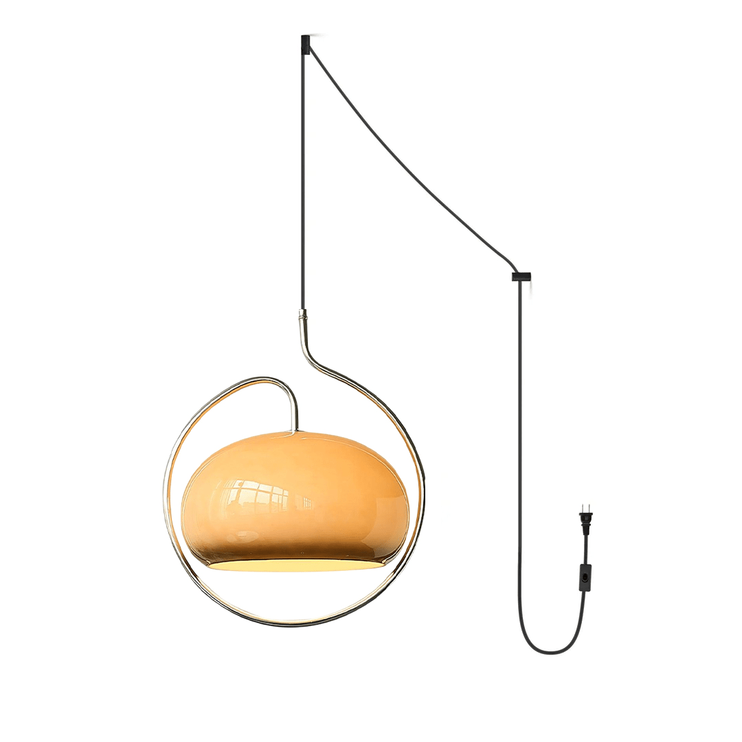 Medieval Premium Nordic Art Swag Glass Pendant Light-Neutral Decor