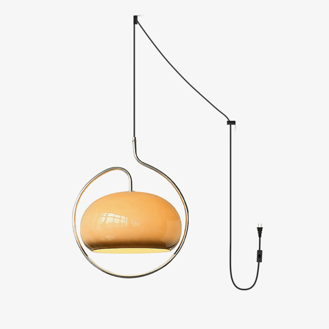Medieval Premium Nordic Art Swag Glass Pendant Light-Neutral Decor