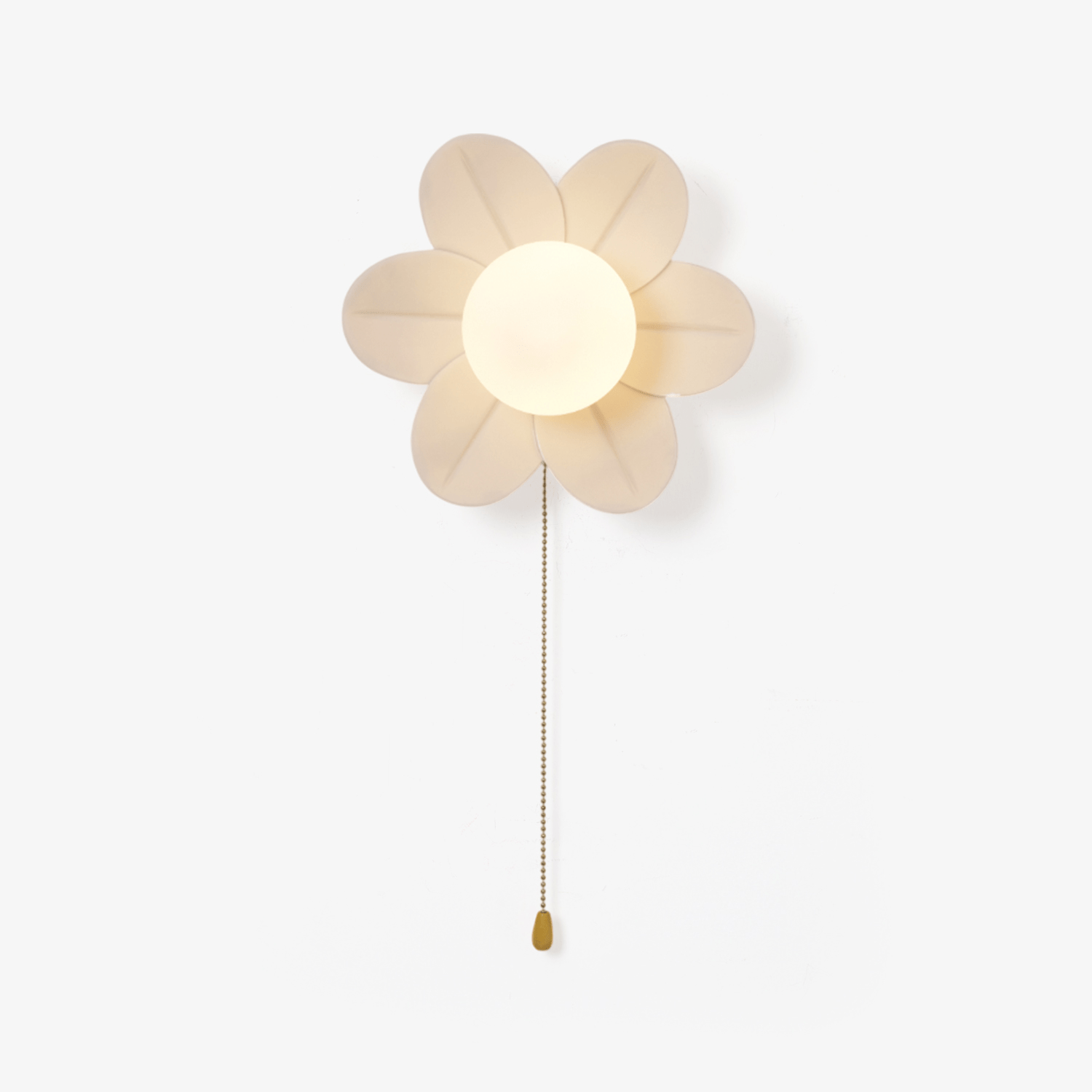 Bov Nordic Art Flowers Resin Wall Lamp-Neutral Decor
