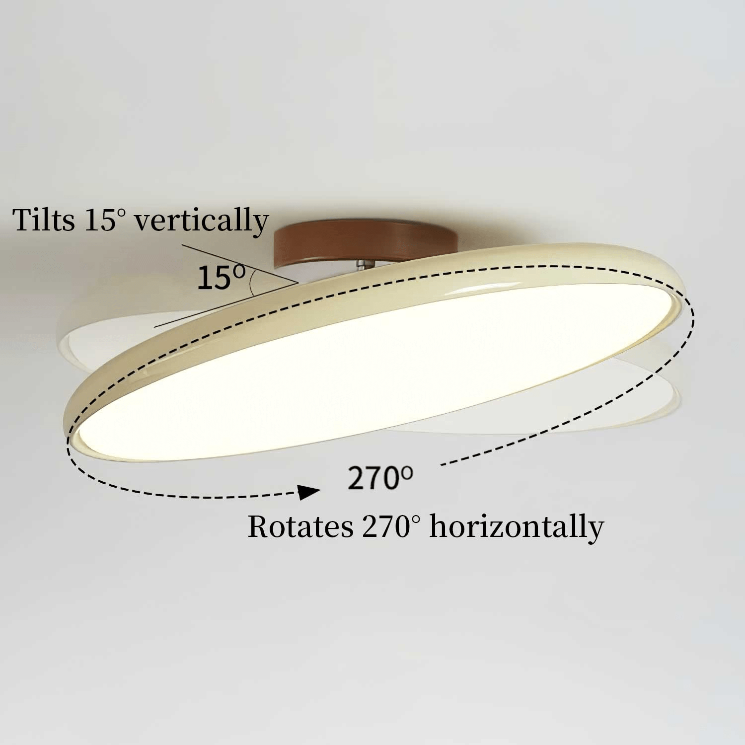 Lustra Ceiling Light Drift Adjustable Round-Neutral Decor