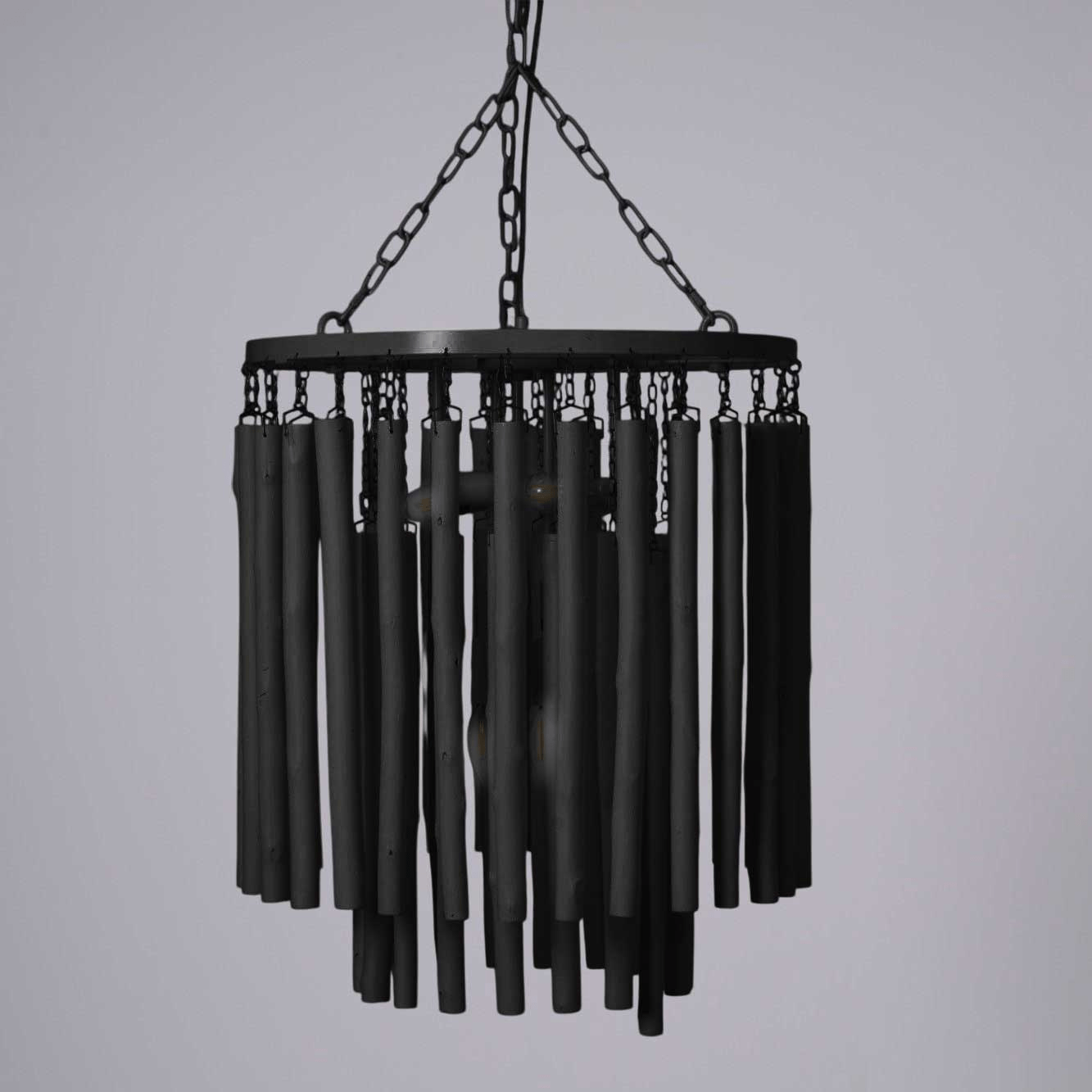 Xantir Postmodern Luxury Wood Chandelier-Neutral Decor