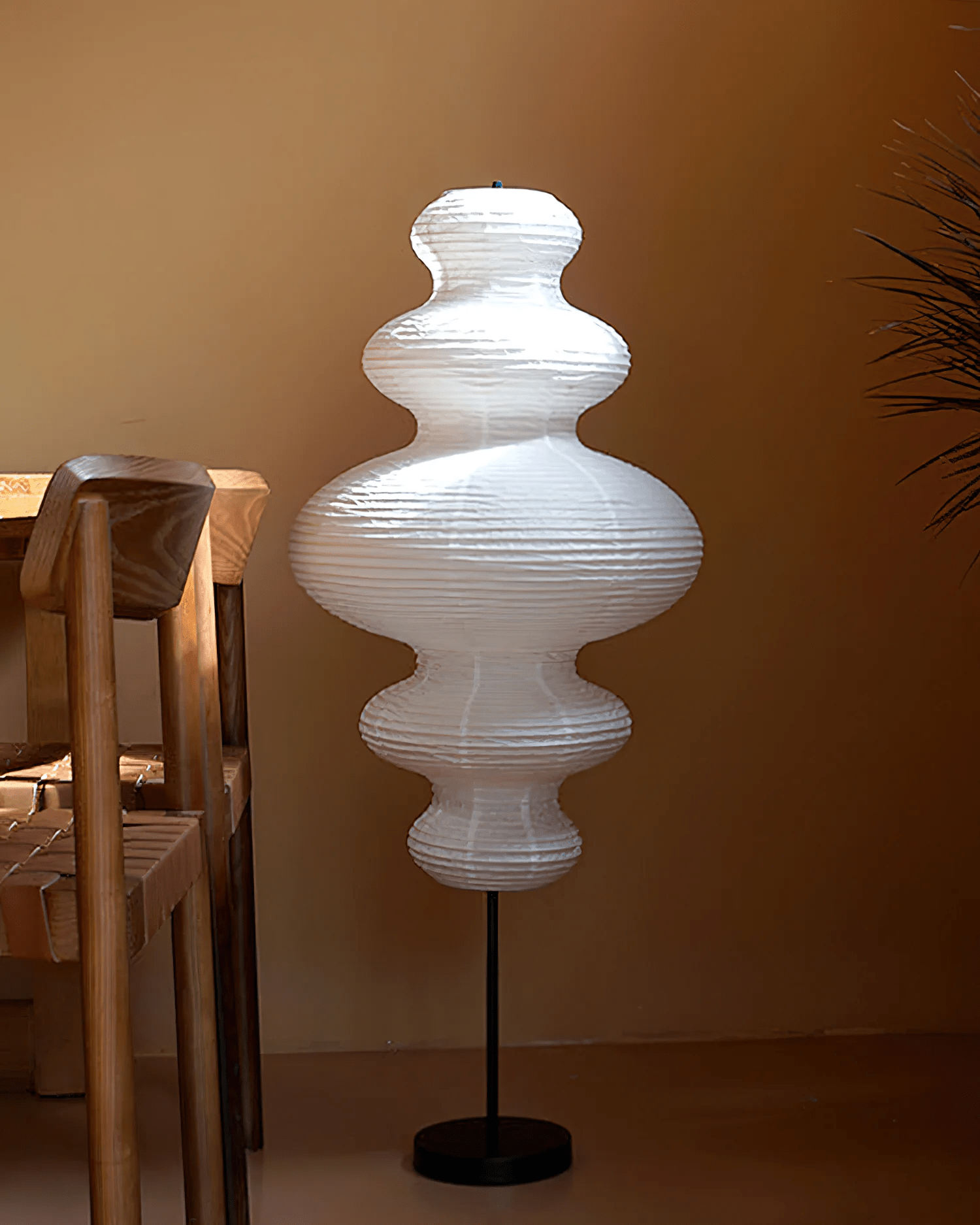 Vels Paper Scandinavian Floor Lamp-Neutral Decor