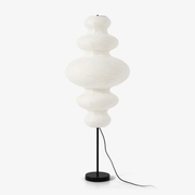Vels Paper Scandinavian Floor Lamp-Neutral Decor