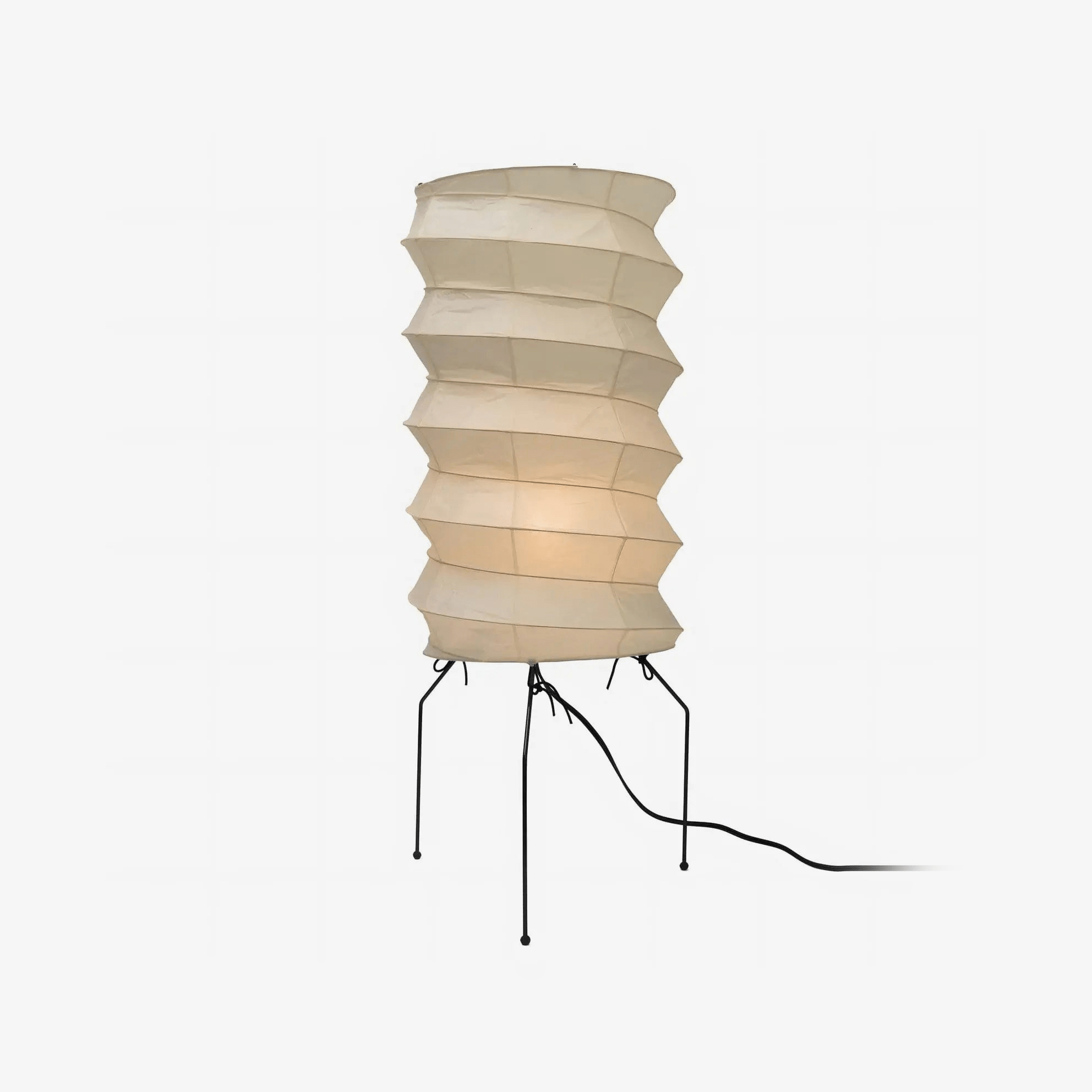 Felrn Minimalist Rice Paper Floor Lamp-Neutral Decor