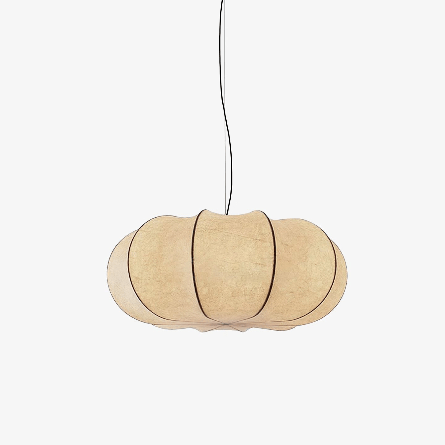 Bovena Silk Traditional Pendant Lamp-Neutral Decor