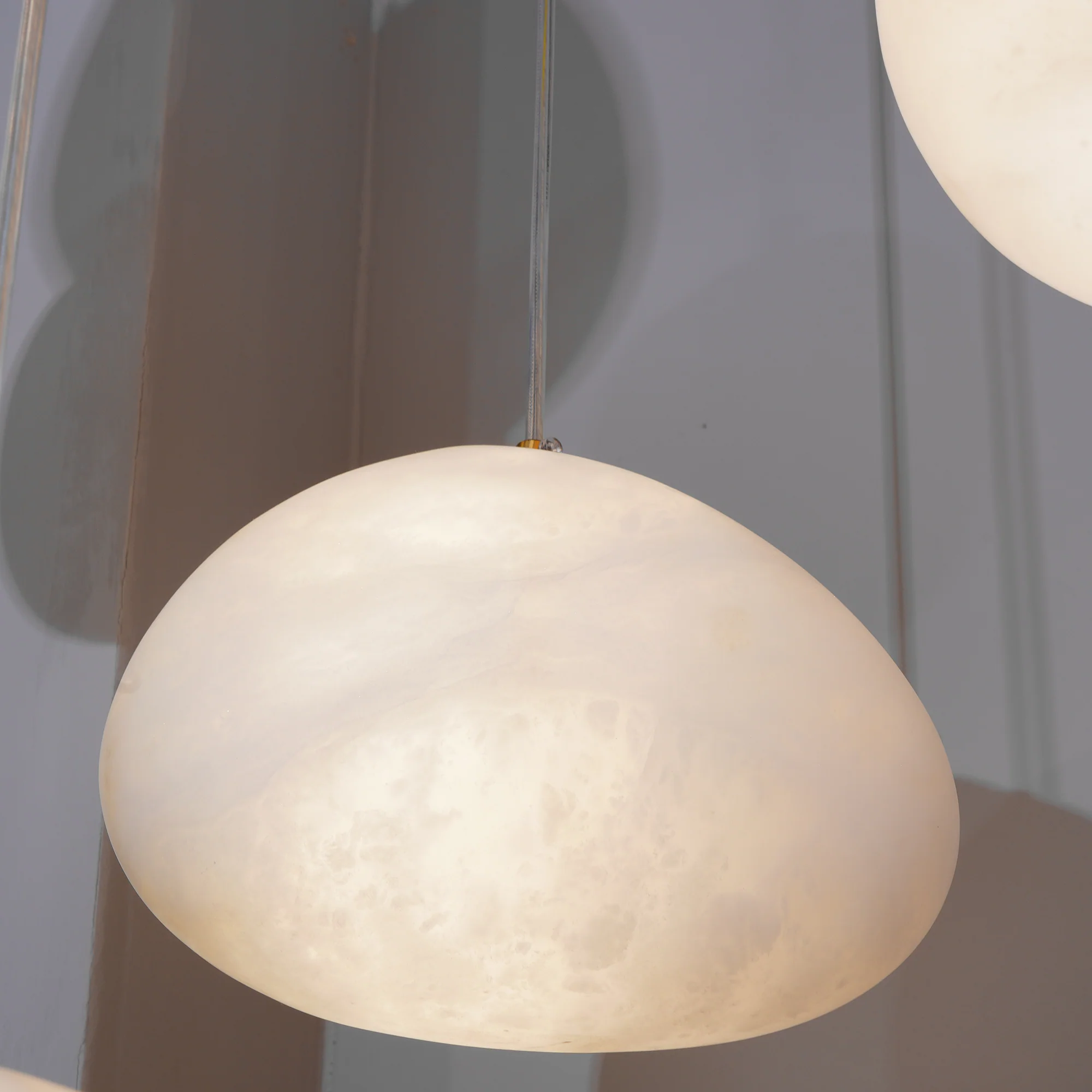 Jorveth Alabaster Pendant Light-Neutral Decor