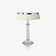Haloza Fabric Luxurious Table Lamp-Neutral Decor