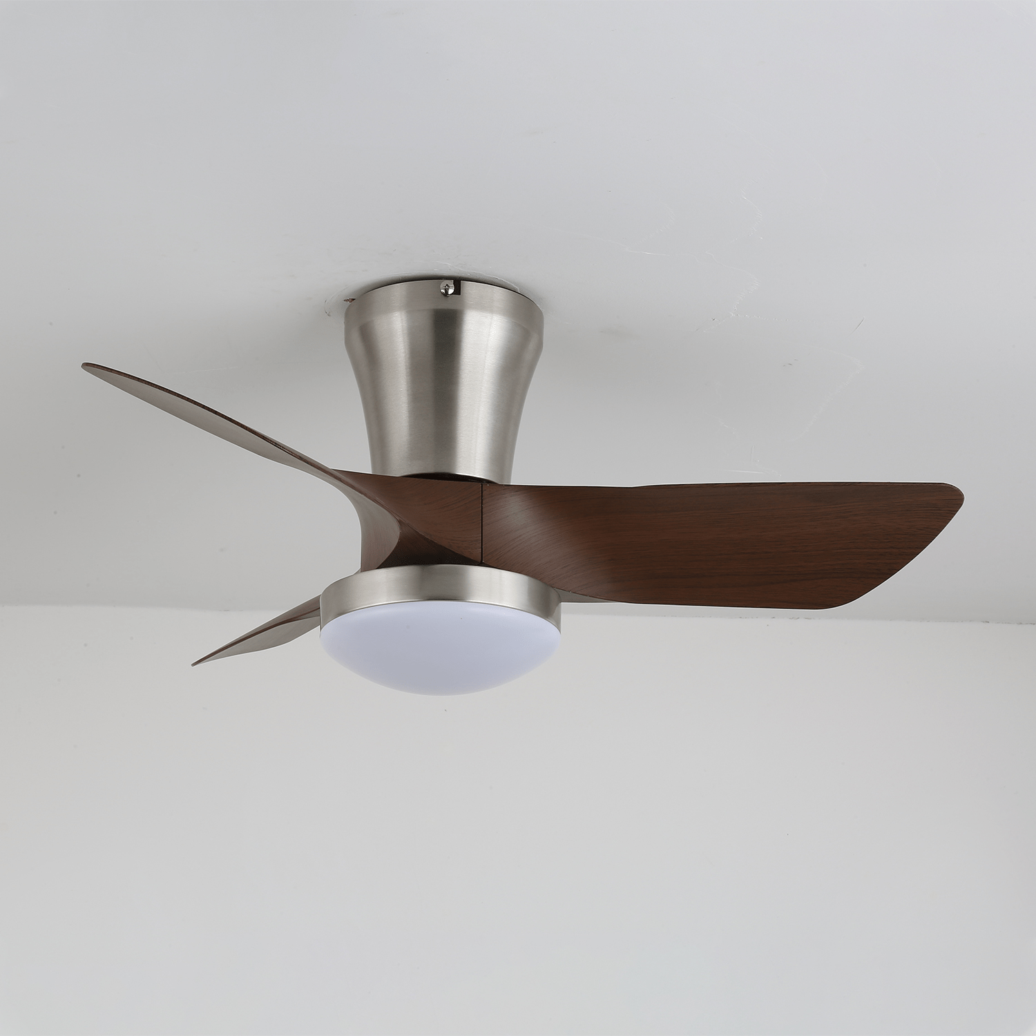 Trivon Modern Wood Ceiling Fan Light-Neutral Decor