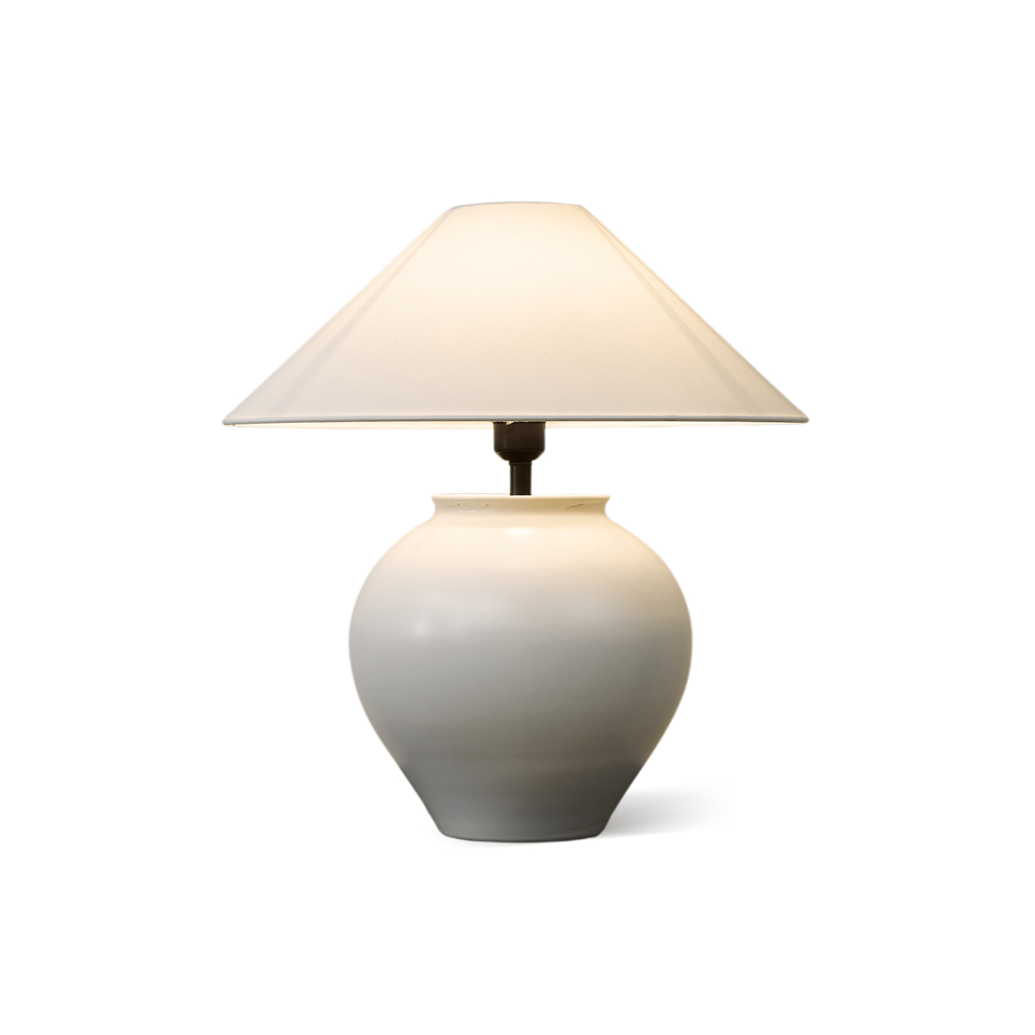 Vaso Classic Fabric Table Lamp-Neutral Decor