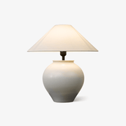 Vaso Classic Fabric Table Lamp-Neutral Decor