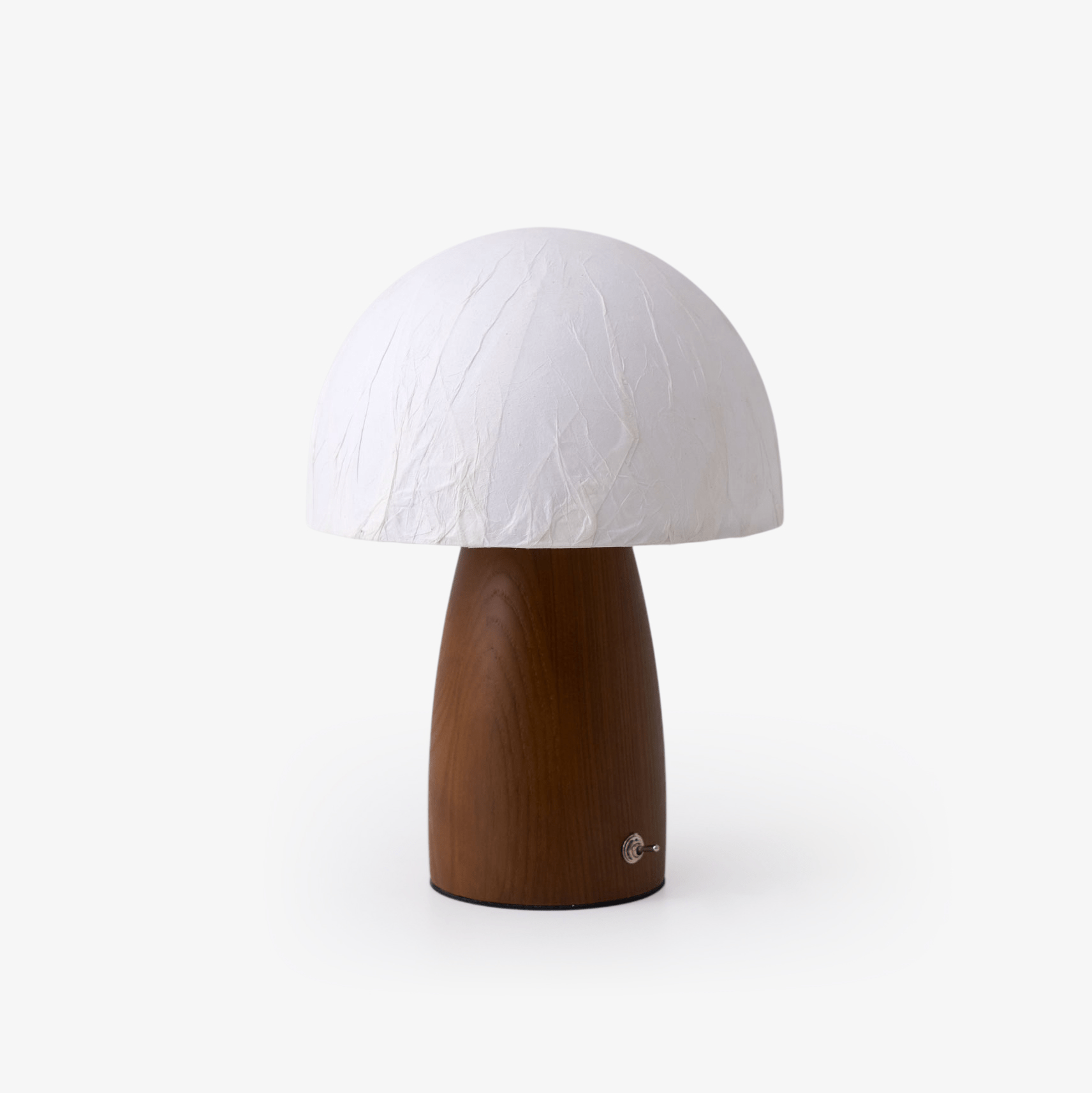 Nimbus Wood & Fabric Table Lamp-Neutral Decor