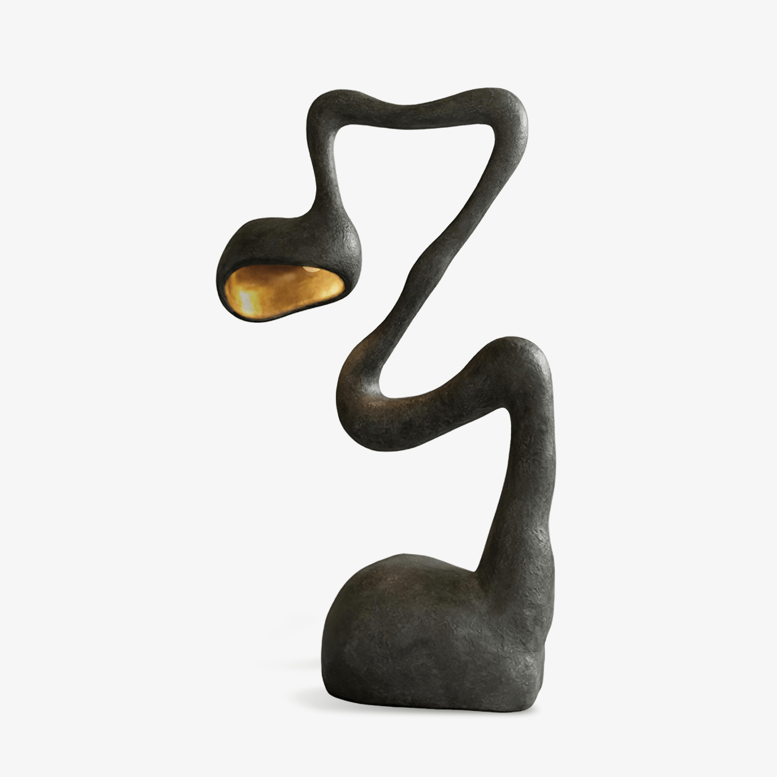 Olcarus Organic Ceramic Floor Lamp-Neutral Decor