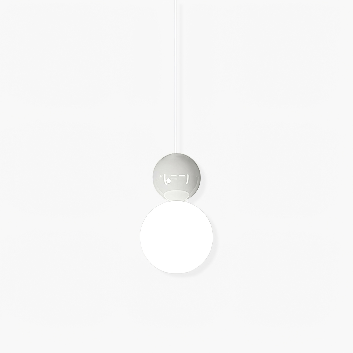 Althean Acrylic Classic Pendant Light-Neutral Decor