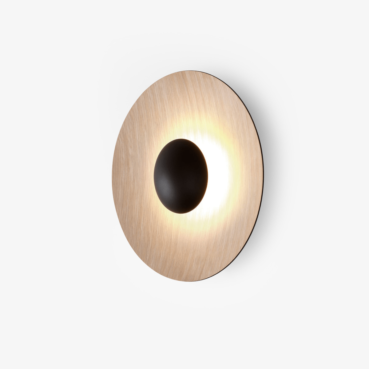 Ginger Modern Minimalist Round Wall Lamp-Neutral Decor