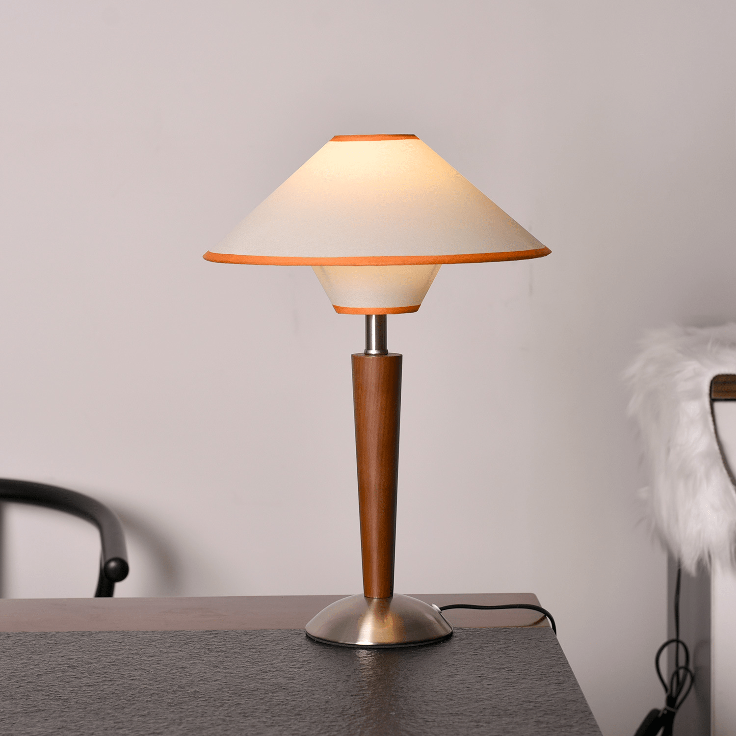 Roka Table Lamp Talonwood-Neutral Decor
