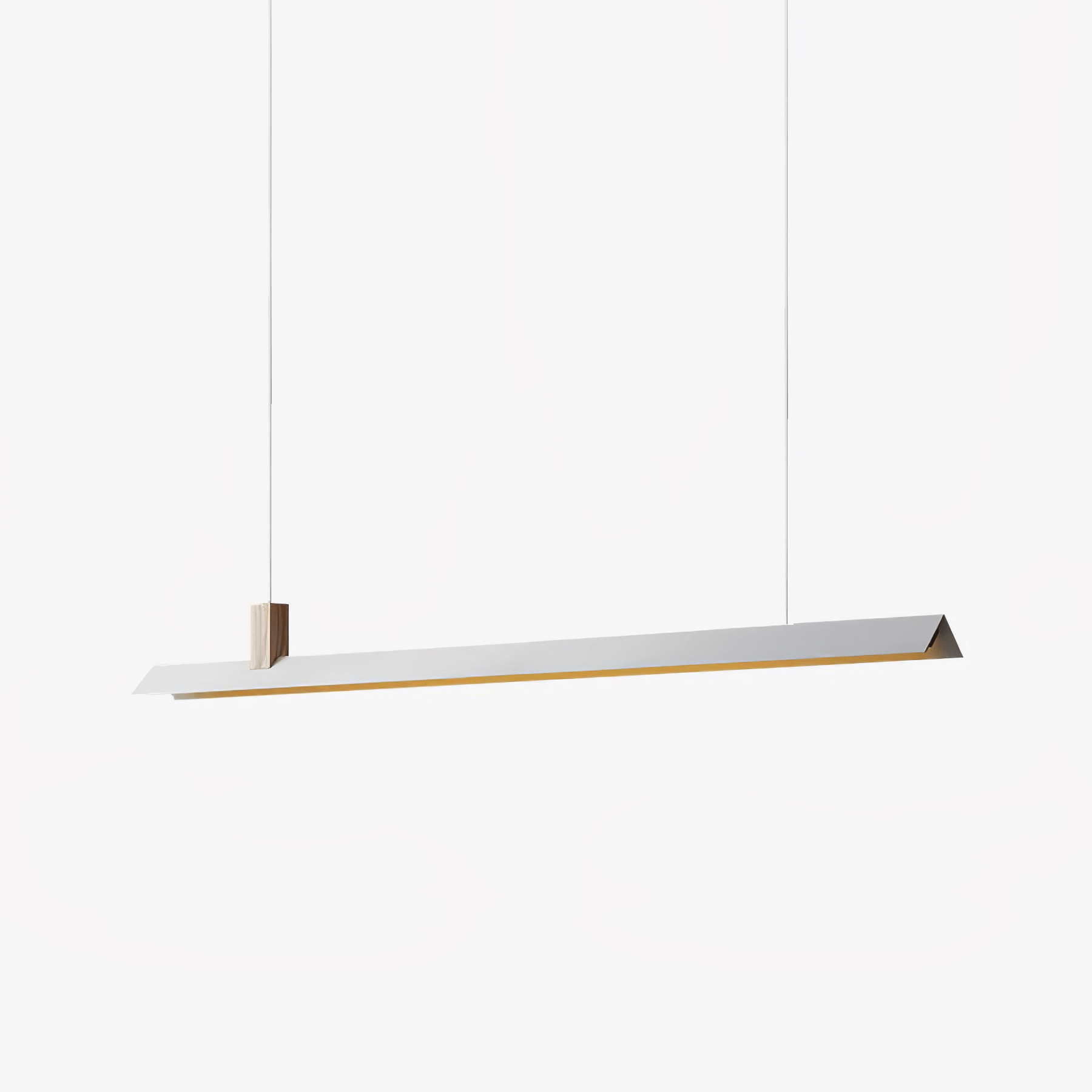Linea Minimalist Wooden Pendant Light-Neutral Decor