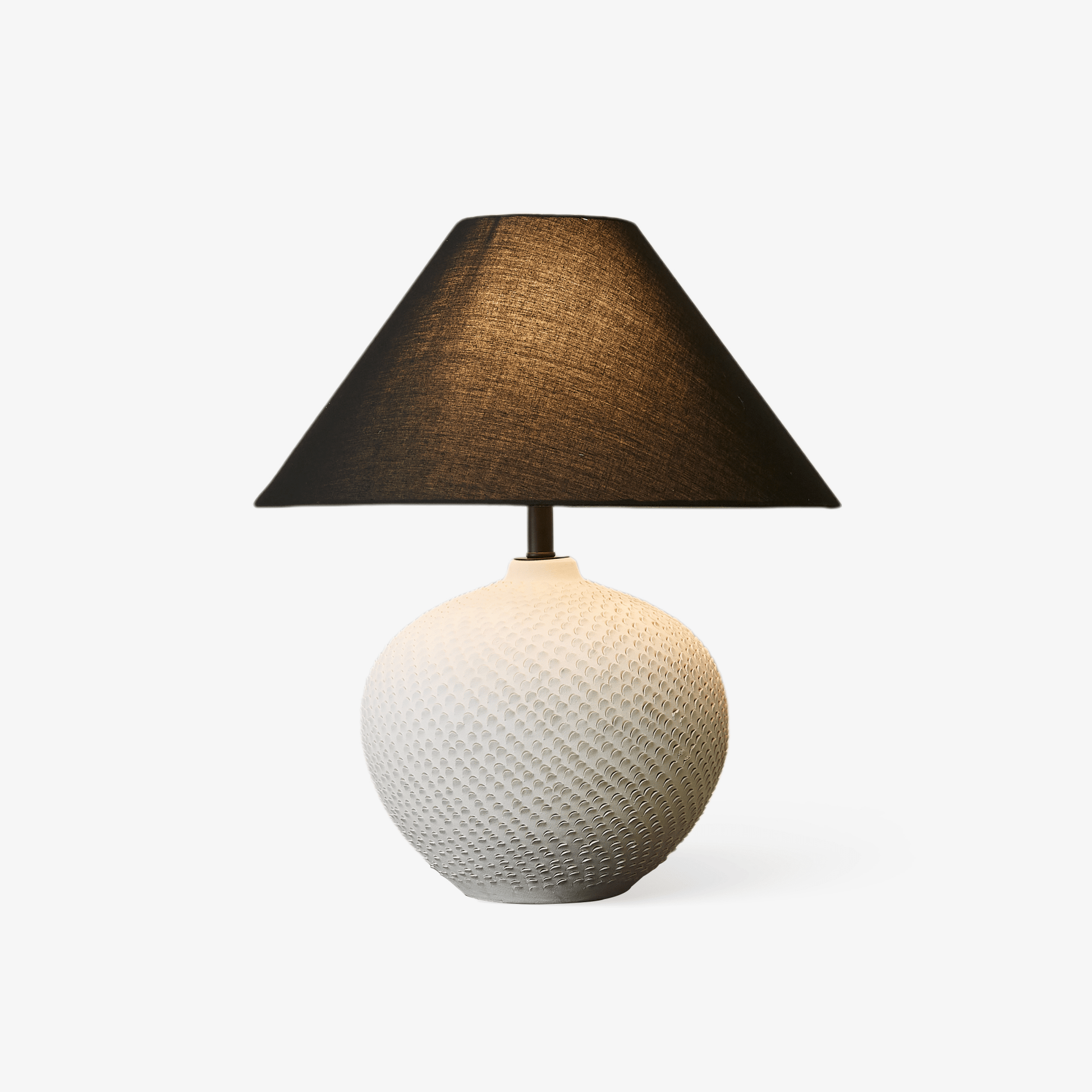 Vibe Minimalist Ceramics Table Lamp-Neutral Decor