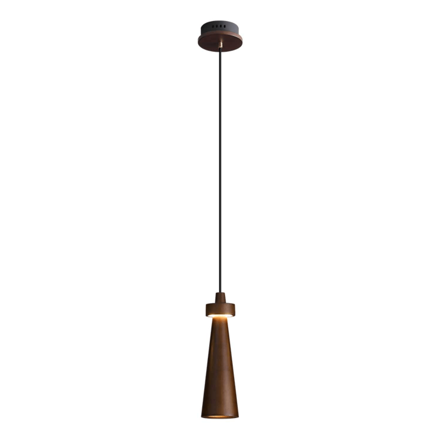 Tesno Minimalist Wood Pendant Light-Neutral Decor