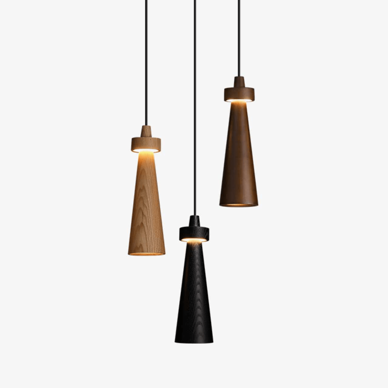 Tesno Minimalist Wood Pendant Light-Neutral Decor