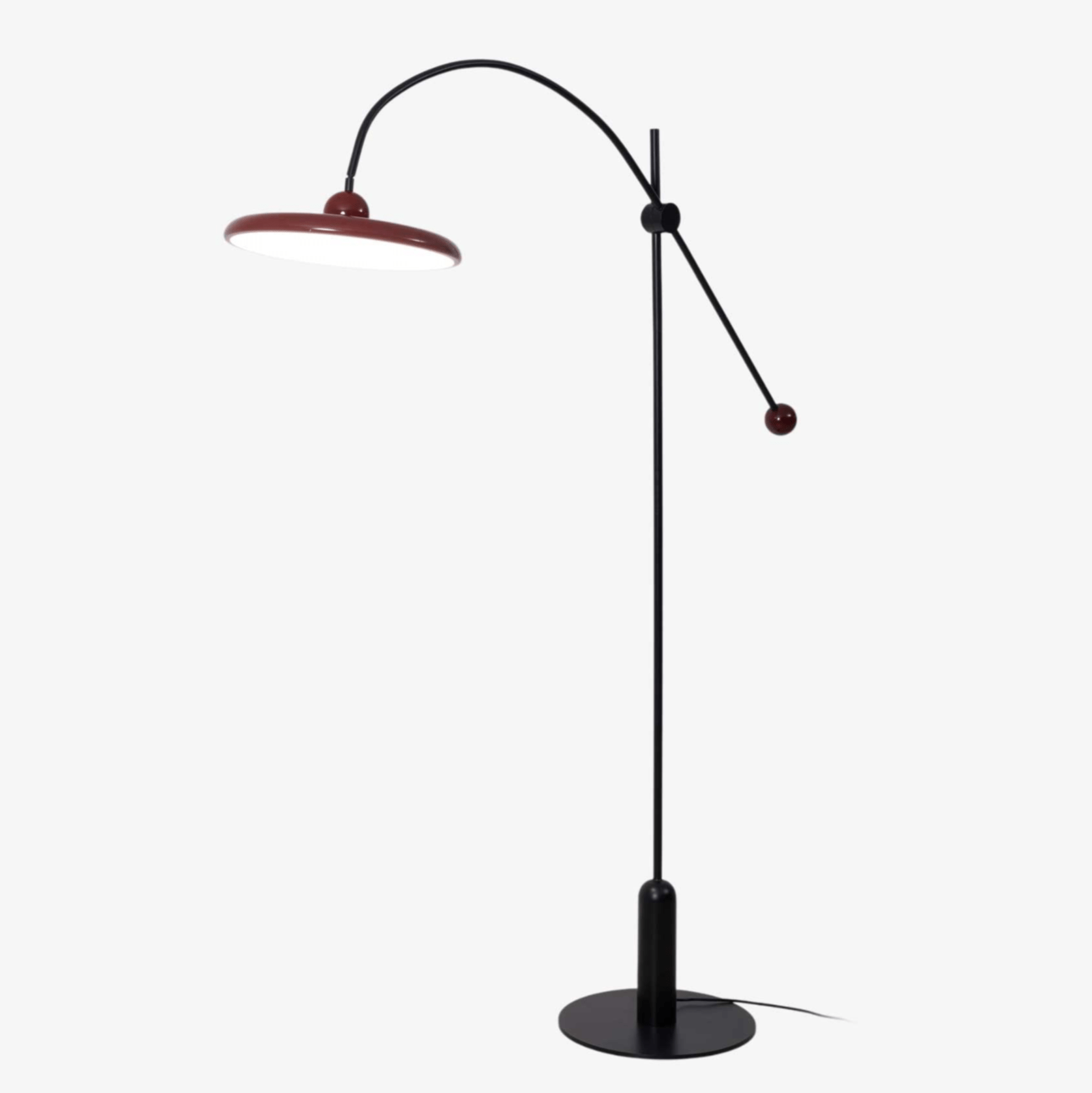 Arc Modern Floor Lamp-Neutral Decor