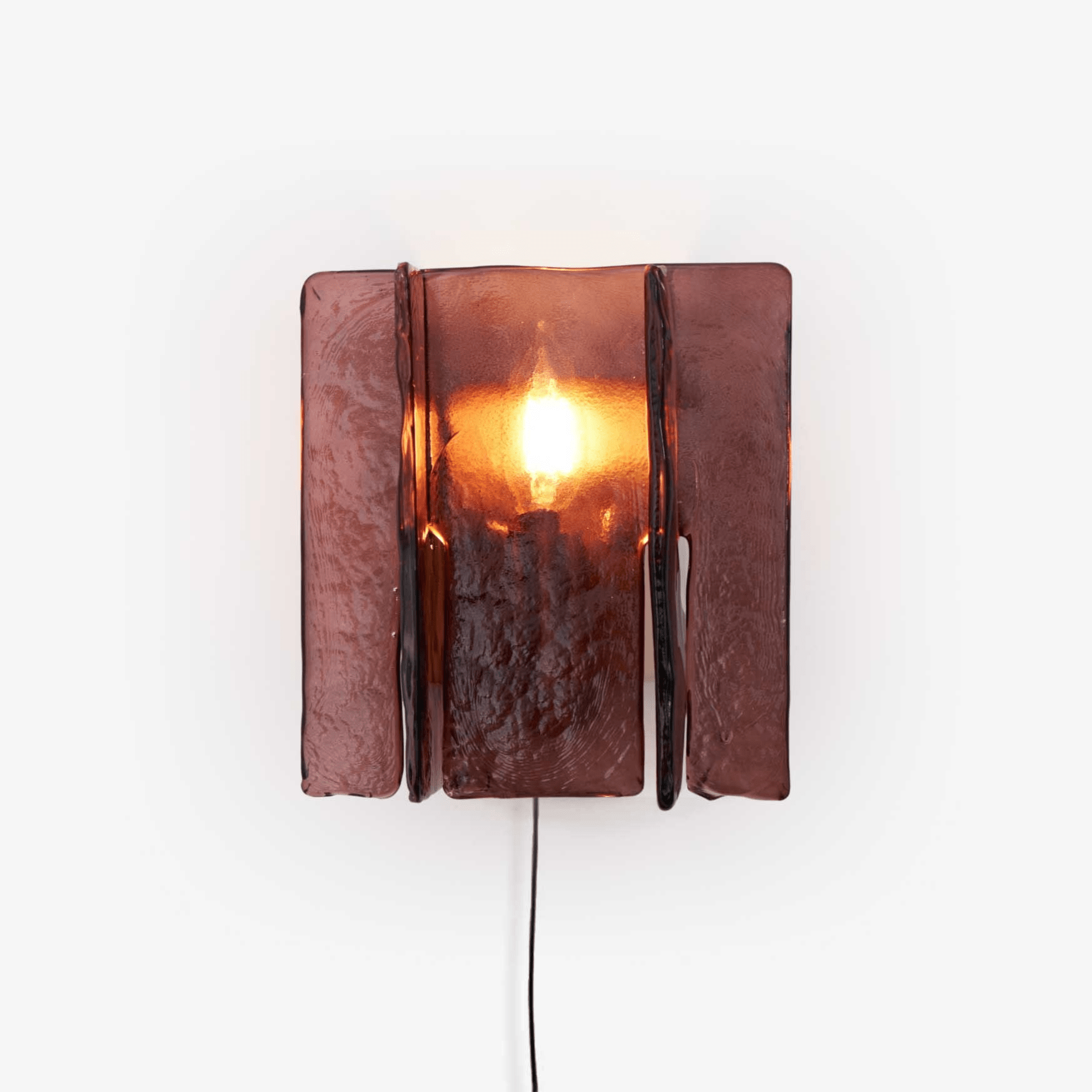 Lustra Wall Light Brass Glass Clear-Neutral Decor