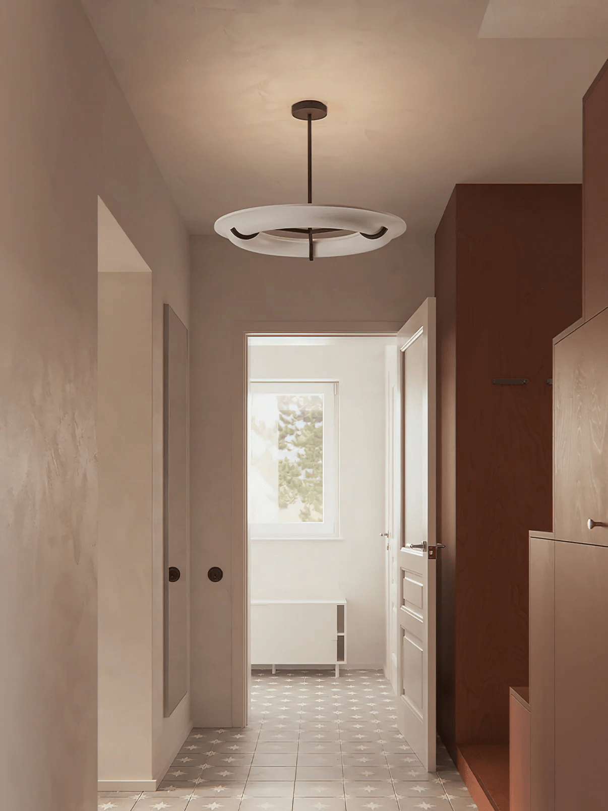 Uvare Alabaster Chandelier-Neutral Decor