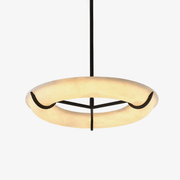 Uvare Alabaster Chandelier-Neutral Decor